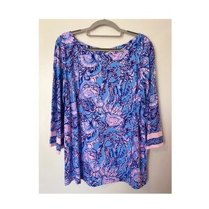 Lilly Pulitzer cotton top.